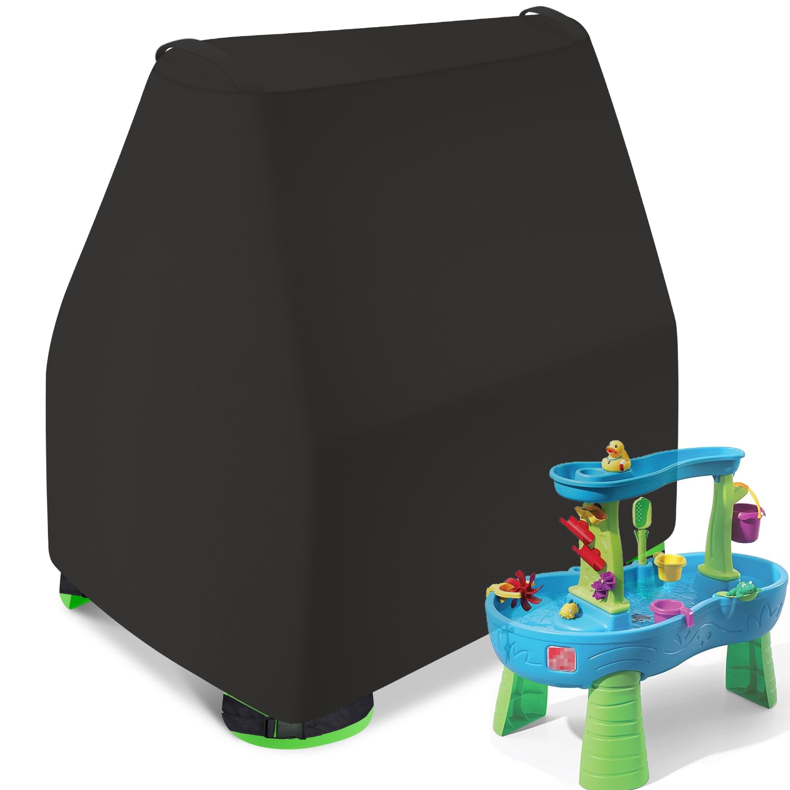 Photo 1 of NIUFAN Kids Water Table Cover Fit Step2 Rain Showers Splash Pond Water Table, Outdoor Waterproof Water Table Toys Cover-Cover only, NF_WC_001