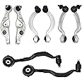 WFLNHB 8PCS Front Upper Lower Control Arm w/Bushings Kit Replacement for 2007-2017 Lexus LS460 4.6L V8