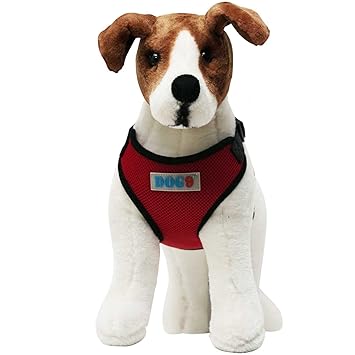 Buy Mesh Dog Car Harness Red X Large Online At Low Prices In