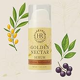 Hope Ridge Naturals Golden Nectar Serum, Organic Antioxidant Face Serum with Vitamin C, Hyaluronic Acid, CoQ10, Seabuckthorn, Rosehip, 1 oz