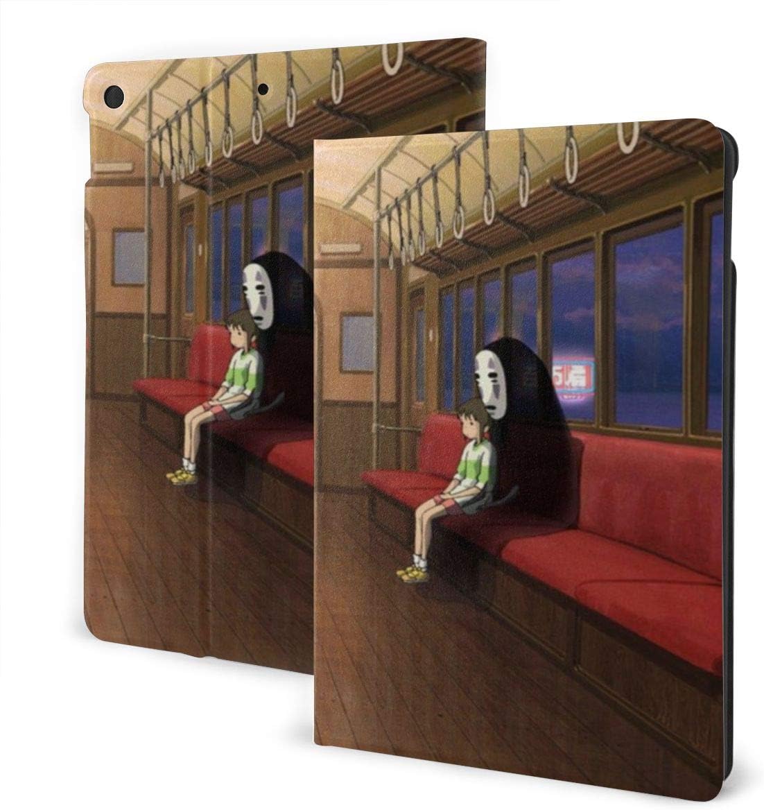 Spirited Away Case Fit IPad 7 Th 10.2 Inch Case with Ultra Slim Lightweight Stand Leather Case/Auto Wake Sleep
