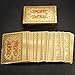 24k Gold Foil Plastic Waterproof Playing Cards Poker (Dragons Pattern)