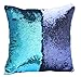 BOOBEI 18inch Double Colors Reversible Sequins Mermaid Pillow Cases 18