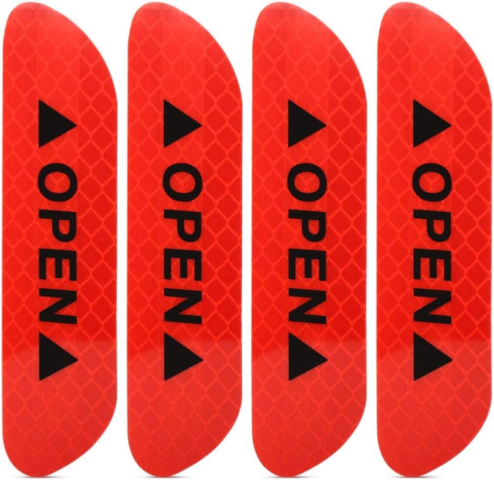 LILIXNX Auto Accessories Car Door Stickers Warning Mark,for Renault Megane 4 Volkswagen tiguan Suzuki Samurai Volvo c30 Volkswagen Passat