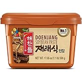 CJ Haechandle Soybean Paste, Korean Doenjang -17.63oz(Pack of 4)