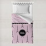 RNK Shops Personalized Paris & Eiffel Tower Duvet