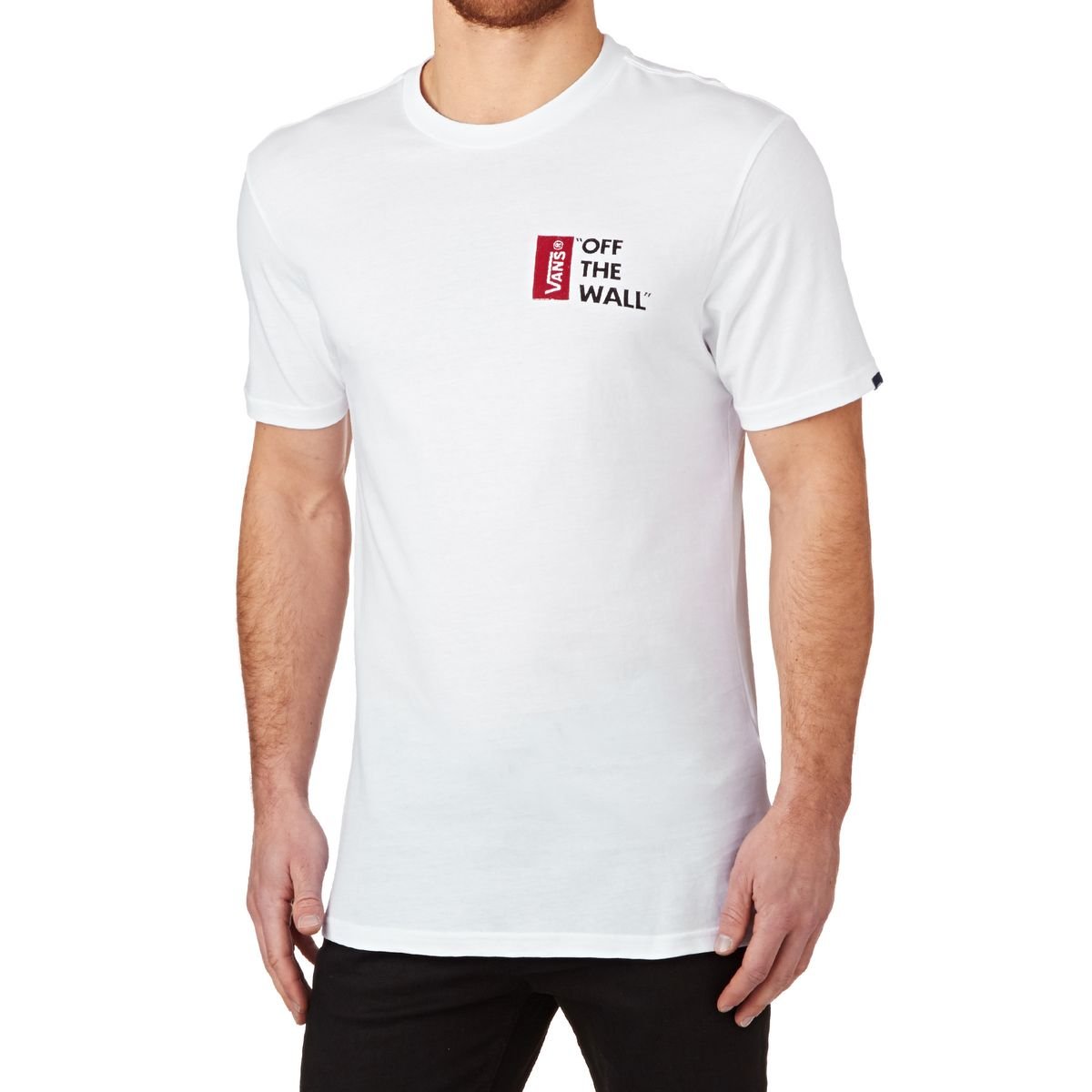 vans off the wall t shirt white
