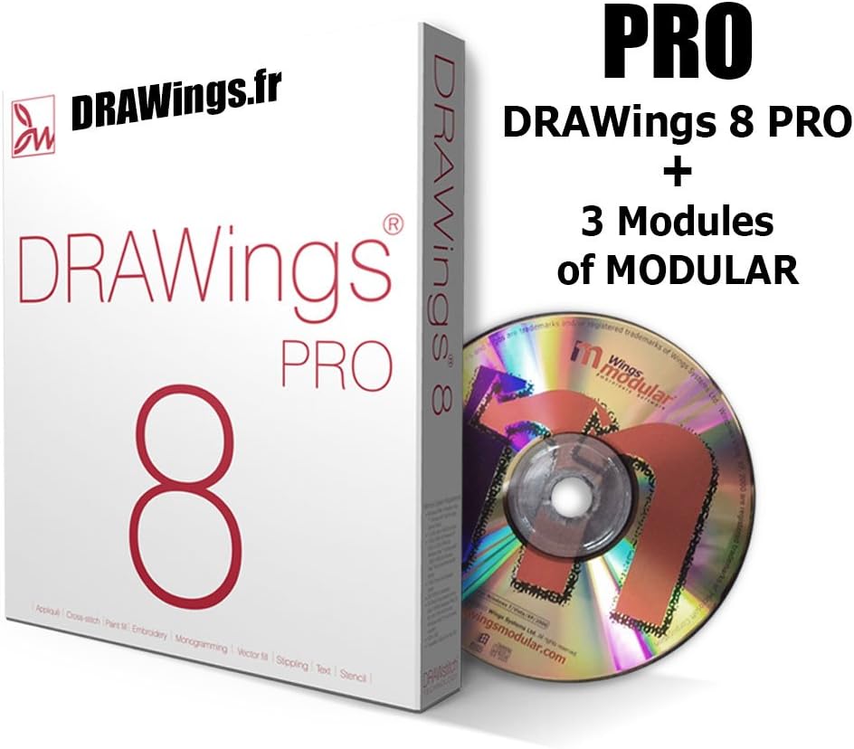 Drawings 8 PRO Digital Edition | Embroidery Software