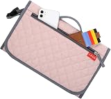 Lekebaby Portable Changing Mat Travel Baby Change Mat with Wipe-Pocket Pink view 7