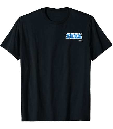 Amazon.com: SEGA Saturn Logo Video Game T-Shirt : Clothing, Shoes