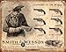 Desperate Enterprises Smith & Wesson Revolver Manufacturer Tin Sign, 16