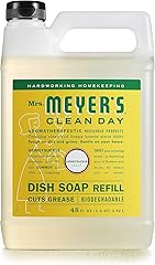 MRS. MEYER'S CLEAN DAY Liquid Dish Soap Refill, Honeysuckle, 48 fl. oz