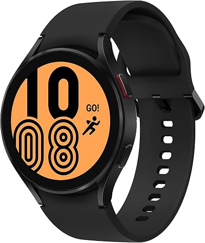 Samsung Galaxy Watch4 44mm Black Smart Watch Renewed UK Bluetooth