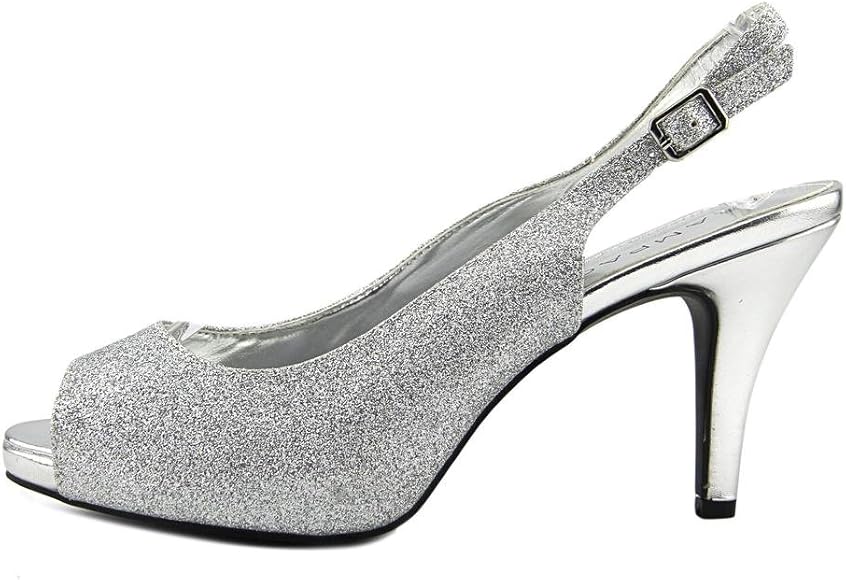 rampage silver heels