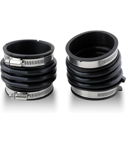 INFINAUTO Air Intake Tube Hose Replacement (2-Pack) - Fits Lexus ES300 1999-2001 3.0L, OE# 1788120100 - View #3