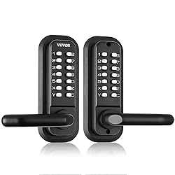 VEVOR Mechanical Keyless Entry Door Lock, 14 Digit