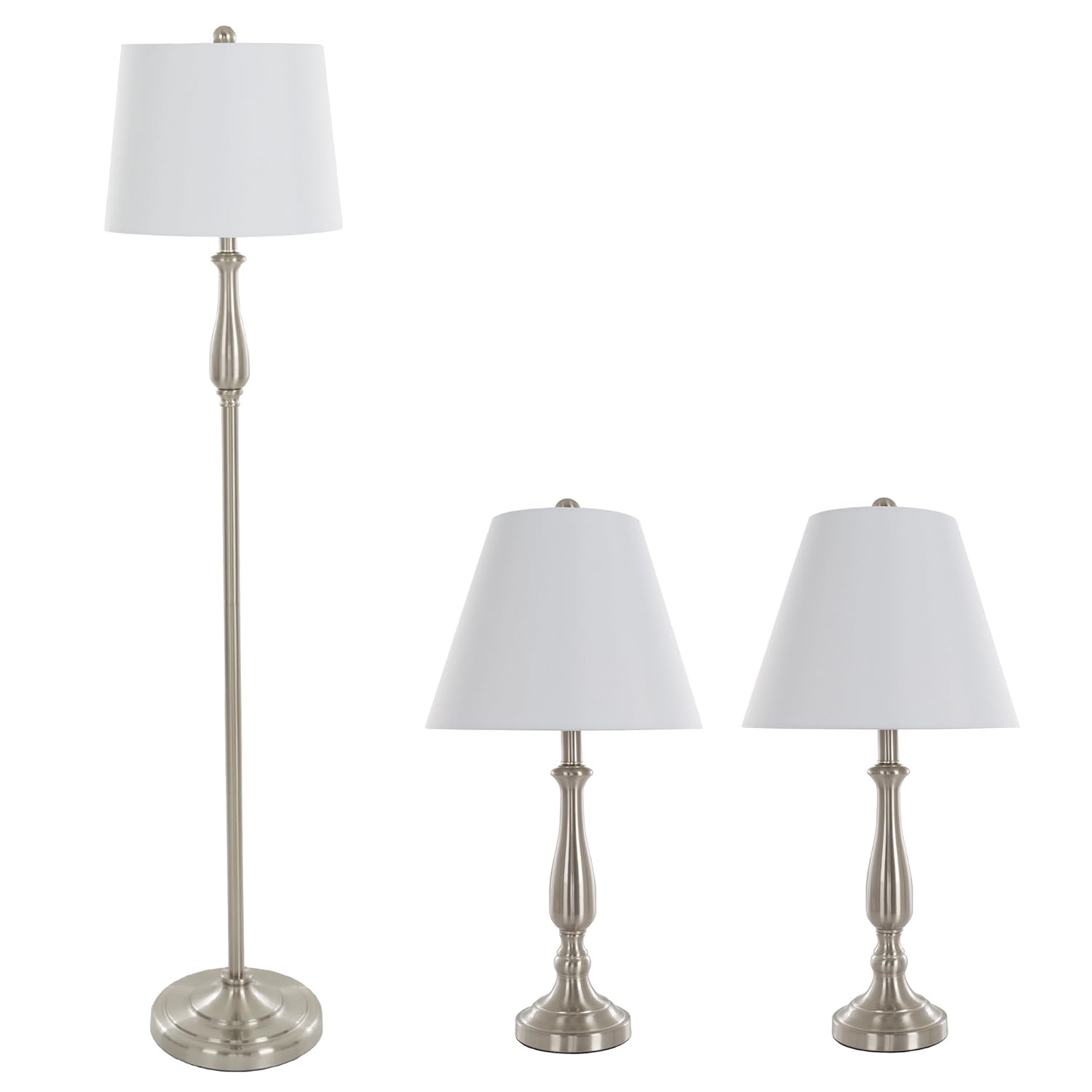 Best standing lamp and table lamp set
