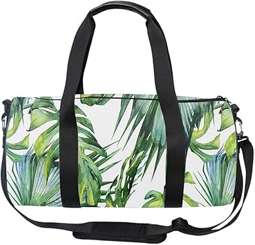 tropical duffle bag