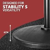 RAM ONLINE 10kg Concrete Round Parasol Base Weight Stand Patio Outdoor Black view 4