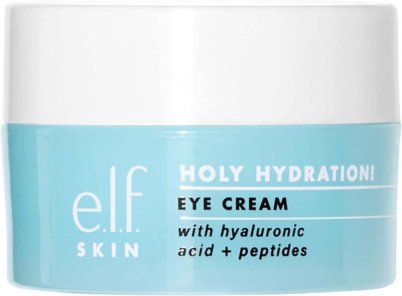 e.l.f. Holy Hydration Eye Cream Hyaluronic Acid Peptides 0.53 oz 15g