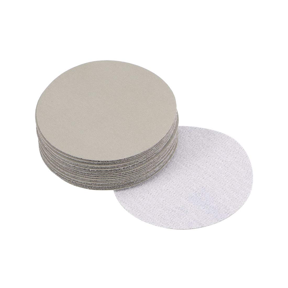 uxcell 3 Inch Wet Dry Sanding Discs 4000 Grit Hook and Loop Sandpaper Electrostatic Sand Planting Silicon Carbide 20pcs