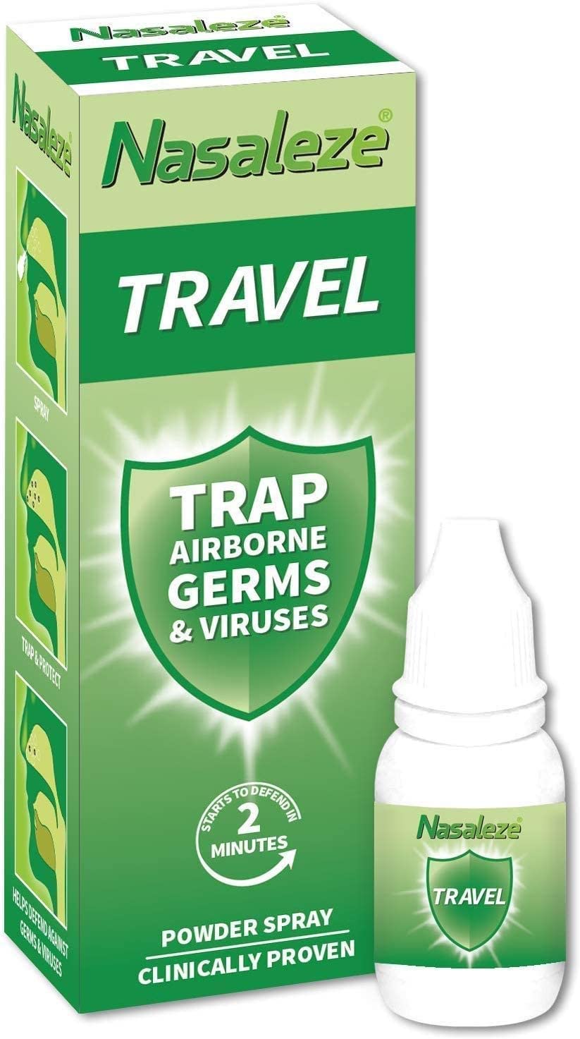 Nasaleze Germ/Virus Travel 800Mg Powder Spray Sin