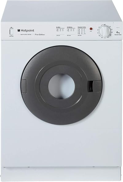 Hotpoint NV4D01P First Edition 4kg Freestanding Front Vented Tumble Dryer White