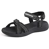 DREAM PAIRS Women's Sport Athletic Sandals Outdoor Hiking Sandals