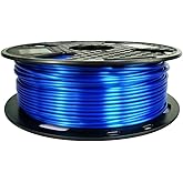 CC3D Filamento PLA para impresora 3D de color azul zafiro de 0.112 in, 2.2 libras, material azul oscuro brillante