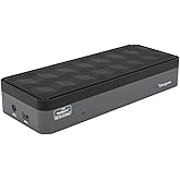 Targus USB C Universal Docking Station with Quad 4K(QV4K), Docking Station Single 5K/Quad 4K UHD Display,USB C Laptop Docking