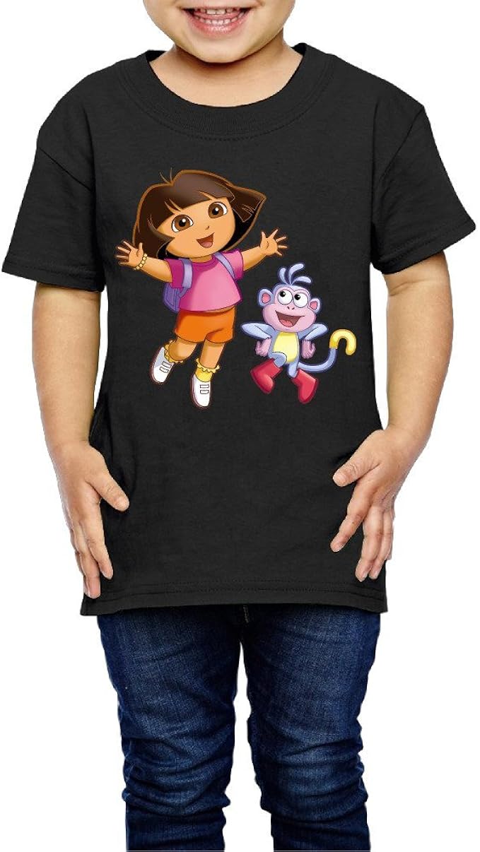Amazon.com: Dora The Explorer Children's TV Series Kids' Shirt: Clothing