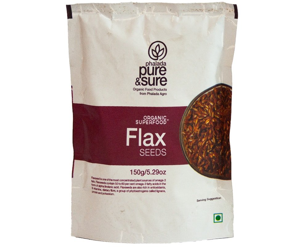 Phalada - Pure & Sure - Orgaic Flax Seeds