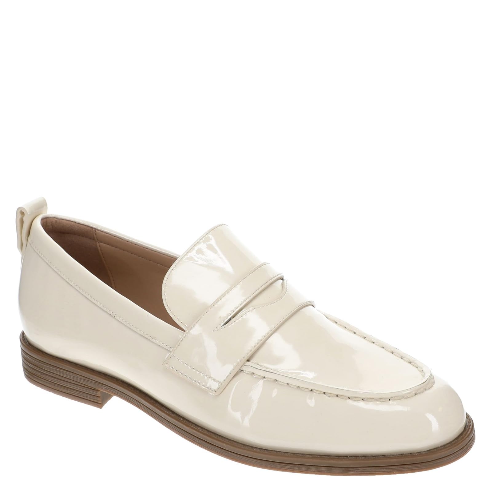 Cole Haan Women’s Stassi Penny Loafer, Ivory Patent Leather, 5.5-B US
