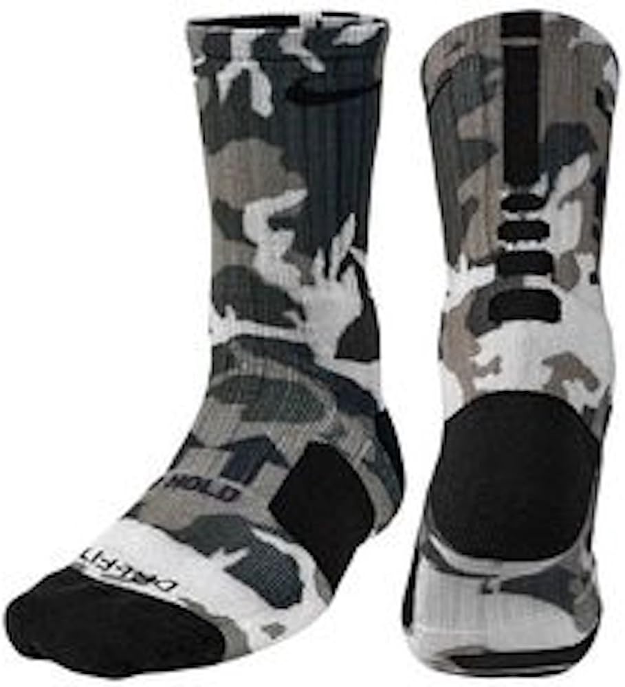 camo nike elite socks
