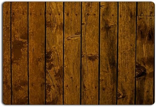 Amazon Com Libaoge Abstract Rustic Old Barn Wood Print Non Slip
