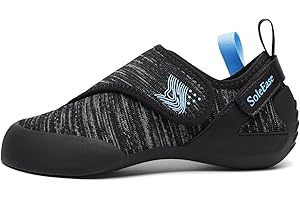 SoleEase Climbing Shoes for Men Women Slip-Resistant Lightweight Bouldering Shoes with Breathable Upper