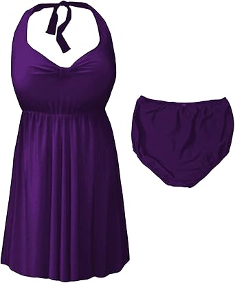 Purple swimdress Clearance