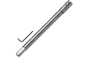 ASNOMY 10 Inch Extra Long Ship Auger Extension Forstner Bit Extension with 1/2" Shank, Ship Auger Forstner Drill Bit Extension Accepts 1/2" Shank, 1/2" Hex Drive