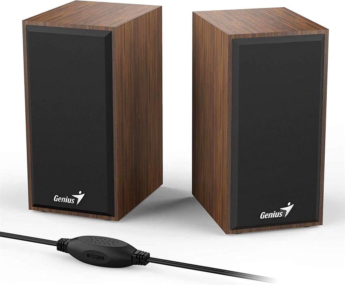 Genius ALTAVOZ SP-HF180 6W ALAMBRICO Madera