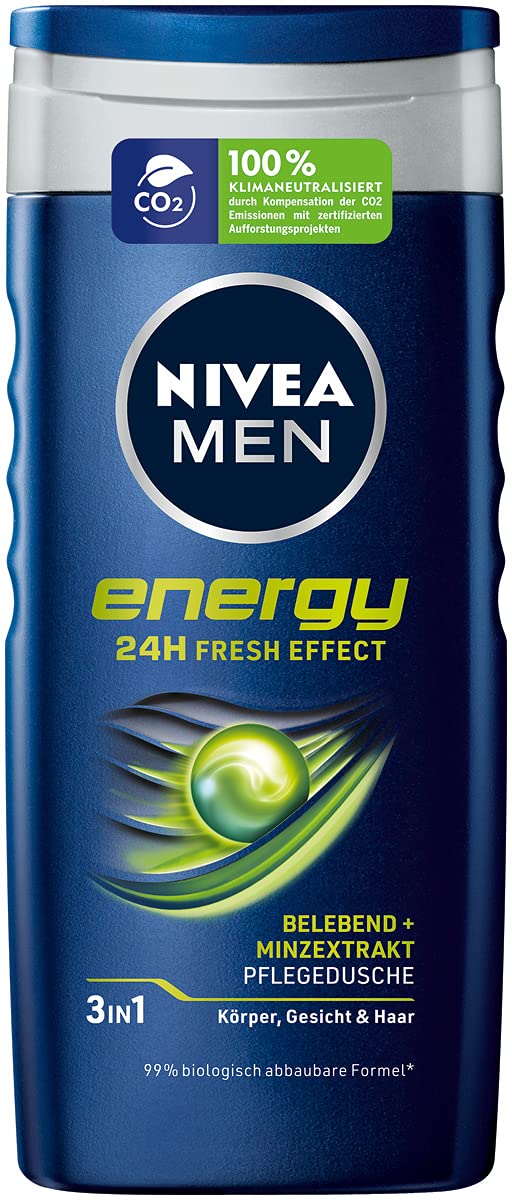 Nivea Men Energy Shower Gel, 250 ml
