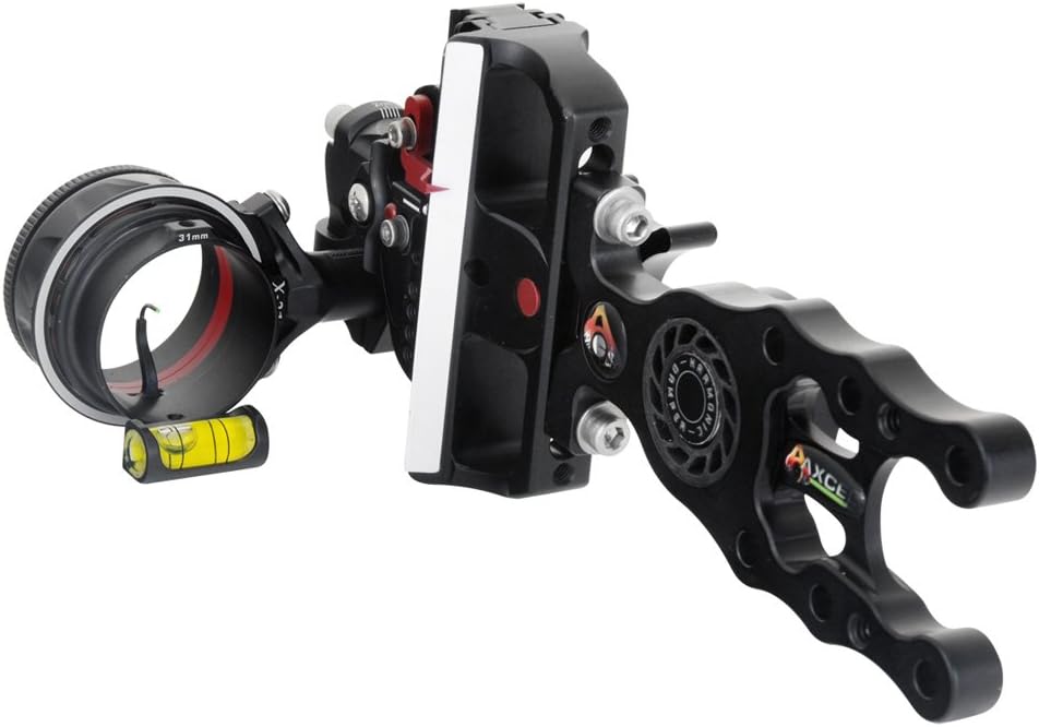 Axcel Archery SightsAccutouch X31 Housing HD .010 Sight, Right Hand/Left Hand, Black