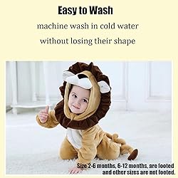 Baby Lion Costumes Unisex Toddler Outfit Halloween
