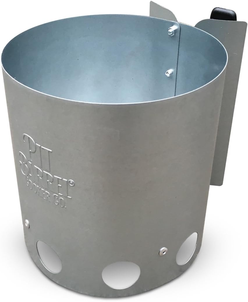 custom nfl fire pits on Pit Barrel Cooker Custom Chimney Starter Garden Outdoor Amazon Com