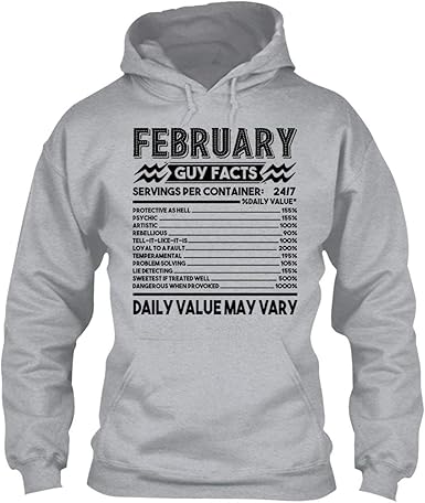 february guy hoodie