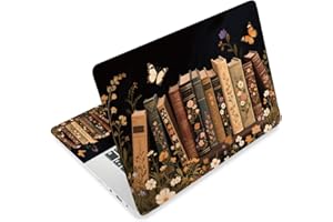 CRAFTYMELODY Laptop Skin Sticker Decal PVC Vinyl Quote Sticker Notebook PC Protector Waterproof Scratch Resistant Laptop Skin