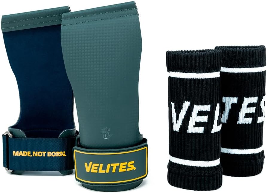 Velites Quad Ultra Gloves Magnesium-Free for Crosstraining Green M
