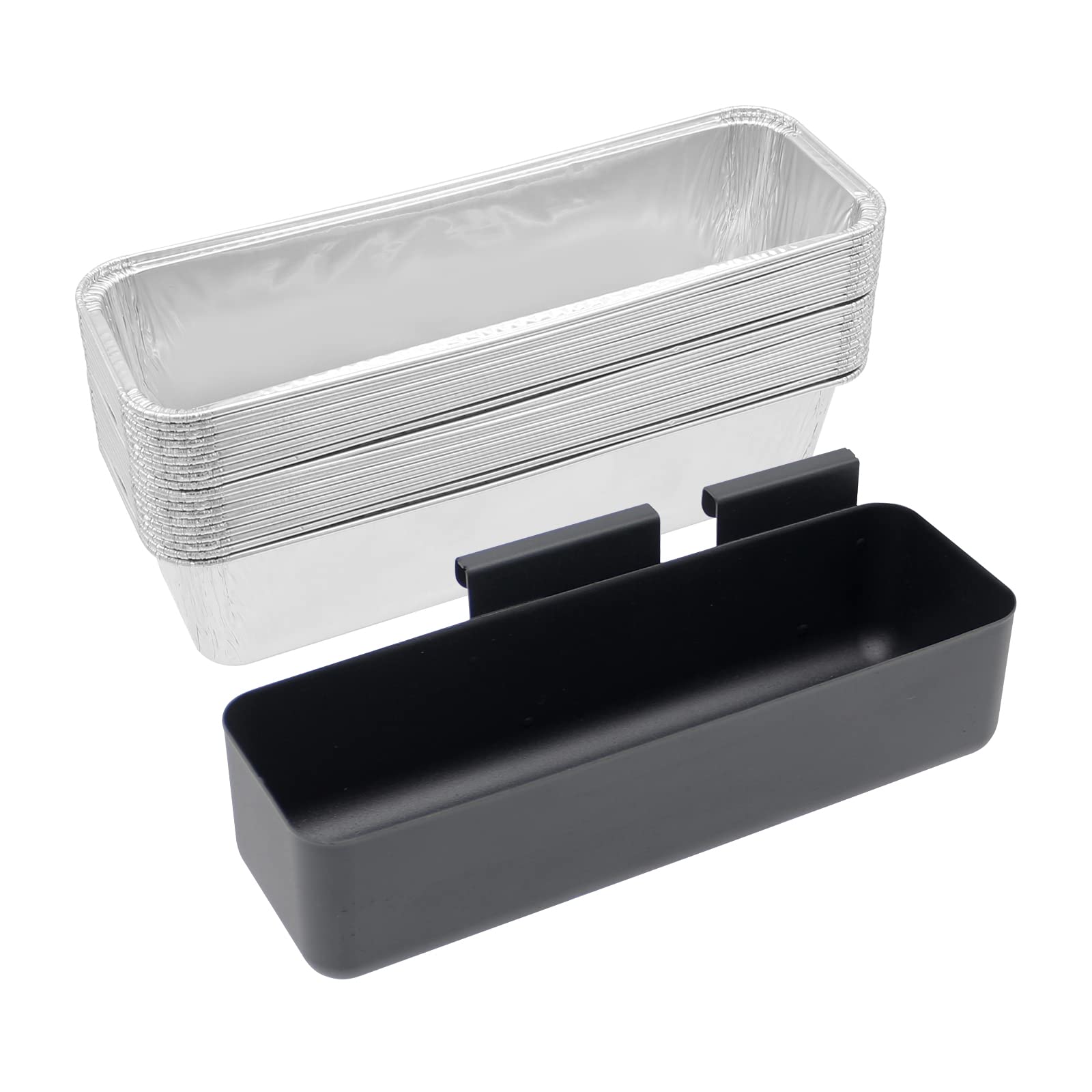 Photo 1 of ***Folded***BBQ-PLUS Grease Catcher for Camp Chef Griddles with 20-Pack Disposable Grease Cup Liners, Grease Cup/Foil Grill Drip Pans or Camp Chef SG14 SG30 SG60 SG90 SG100 Professional Griddle
