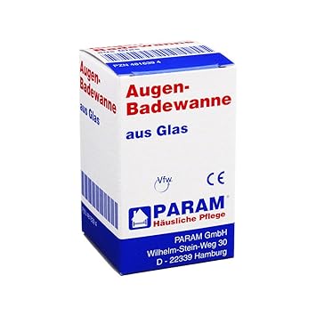 Augen-Badewanne aus Glas, 1 St