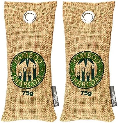 JungleArrow Natural Air Purifying Bags, Shoe Deodorizer and Odor Eliminator(Two Bags Per Package)
