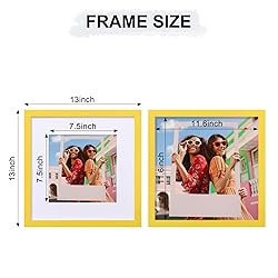 Vittanly 12x12 Picture Frame, Engineered Wood with